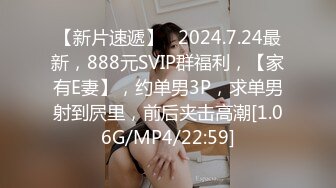 【新片速遞】   2024.7.24最新，888元SVIP群福利，【家有E妻】，约单男3P，求单男射到屄里，前后夹击高潮[1.06G/MP4/22:59]