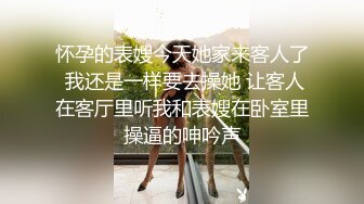 怀孕的表嫂今天她家来客人了 我还是一样要去操她 让客人在客厅里听我和表嫂在卧室里操逼的呻吟声