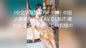 (中文字幕) [KUSE-004] 中国人陳美恵26歳 AV DEBUT 裸になるより恥ずかしい究極の羞恥性交