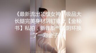 《最新流出顶级女神》极品大长腿完美身材阴钉骚女【金秘书】私拍，新年新气象阴环换了一对金子的